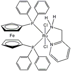 Dichloro[1,1’-bis(diphenylphosphino)ferrocene](2-aminomethylpyridine)ruthenium(II) RuCl2(AMPY)(DPPF)|44-2310|1287255-62-2