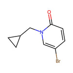 5-Bromo-1-(cyclopropylmethyl)-1,2-dihydropyridin-2-one|CS-0155389|1114573-41-9