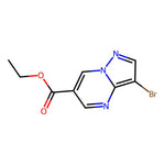 Ethyl 3-bromopyrazolo[1,5-a]pyrimidine-6-carboxylate|CS-0049487|1263060-07-6