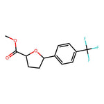 Methyl 5-(4-(trifluoromethyl)phenyl)tetrahydrofuran-2-carboxylate|CS-0487026|1421601-10-6