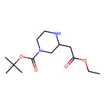tert-Butyl 3-(2-ethoxy-2-oxoethyl)piperazine-1-carboxylate|CS-0096156|849547-86-0