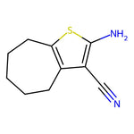 2-Amino-5,6,7,8-tetrahydro-4H-cyclohepta[b]thiophene-3-carbonitrile|CS-0076892|23917-22-8
