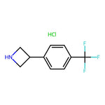 3-(4-(Trifluoromethyl)phenyl)azetidine hydrochloride|CS-0203507|1203683-75-3