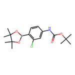 tert-Butyl (3-chloro-4-(4,4,5,5-tetramethyl-1,3,2-dioxaborolan-2-yl)phenyl)carbamate|CS-0095045|1620228-06-9