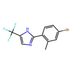 2-(4-Bromo-2-methylphenyl)-4-(trifluoromethyl)-1H-imidazole, 95%|07-0623|2839744-18-0