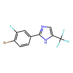 2-(4-Bromo-3-fluorophenyl)-4-(trifluoromethyl)-1H-imidazole, 95%|07-0603|2925560-30-9