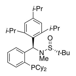 [S(R)]-N-((R)-(2-(Dicyclohexylphosphino)phenyl)(2,4,6-triisopropylphenyl)methyl)-N,2-dimethyl-2-propanesulfinamide, 95%|15-8853
