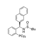 [S(R)]-N-[(R)-[2-(Dicyclohexylphosphino)phenyl]-2-naphthalenylmethyl]-2-dimethyl-2-propanesulfinamide, 95%|15-8446
