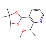 (S)-2-(1-Methoxyethyl)-3-(4,4,5,5-tetramethyl-1,3,2-dioxaborolan-2-yl)pyridine|CS-0373046|2641451-45-6