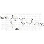 Boc-D-methionine 4-oxymethylphenylacetamidomethyl resin|02499