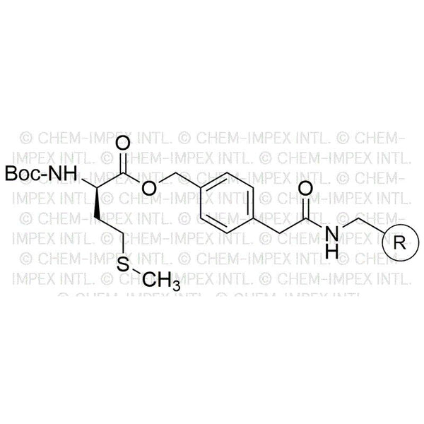 Boc-D-methionine 4-oxymethylphenylacetamidomethyl resin|02499