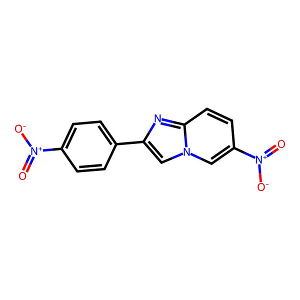 6-Nitro-2-(4-nitrophenyl)imidazo[1,2-a]pyridine|CS-0437397|118000-57-0