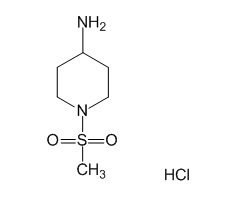 1-(Methylsulfonyl)piperidin-4-amine hydrochloride|CS-W021256|651057-01-1