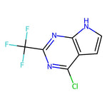 4-Chloro-2-(trifluoromethyl)-7H-pyrrolo[2,3-d]pyrimidine|CS-M1485|1060815-85-1