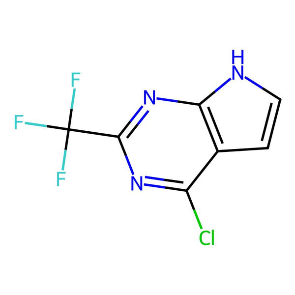 4-Chloro-2-(trifluoromethyl)-7H-pyrrolo[2,3-d]pyrimidine|CS-M1485|1060815-85-1