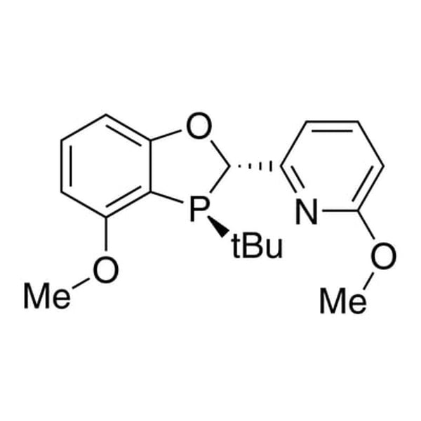 2-((2S,3S)-3-(tert-Butyl)-4-methoxy-2,3-dihydrobenzo[d][1,3]oxaphosphol-2-yl)-6-methoxypyridine, 95% (>99% ee) (2S,3S)-MeO-BoQPhos|15-6854|1777796-37-8