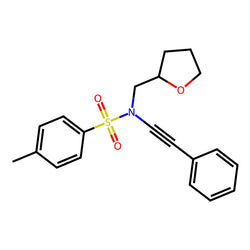 4-Methyl-N-(phenylethynyl)-N-((tetrahydrofuran-2-yl)methyl)benzenesulfonamide, 98%|9173619|2170120-07-5