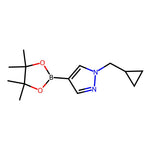 1-(Cyclopropylmethyl)-4-(4,4,5,5-tetramethyl-1,3,2-dioxaborolan-2-yl)-1H-pyrazole|CS-W006691|1000801-75-1