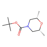 rel-(2S,6R)-tert-Butyl 2,6-dimethylmorpholine-4-carboxylate|CS-0514496|1599378-89-8