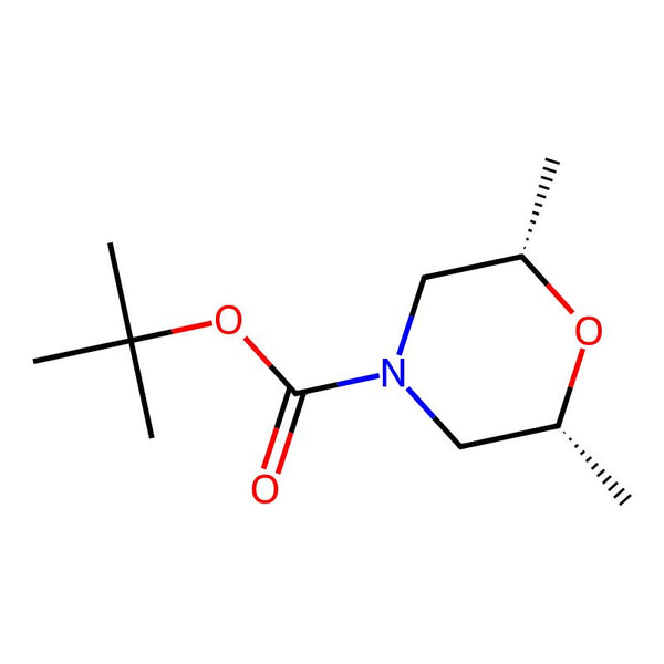 rel-(2S,6R)-tert-Butyl 2,6-dimethylmorpholine-4-carboxylate|CS-0514496|1599378-89-8