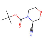 tert-Butyl (R)-3-cyanomorpholine-4-carboxylate|CS-0060963|1257856-32-8