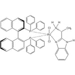 Dichloro[(R)-(+)-2,2'-bis(diphenylphosphino)-1,1'-binaphthyl][(R)-(+)-2-(alpha-methylmethanamine)-1H-benzimidazole]ruthenium(II), min. 95%|44-0910