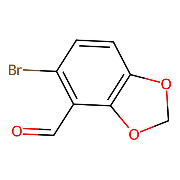 5-Bromobenzo[d][1,3]dioxole-4-carbaldehyde|CS-0099708|72744-54-8