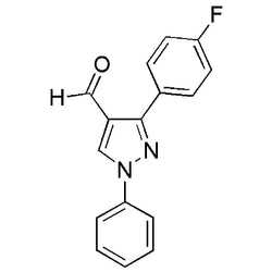 3-(4-Fluorophenyl)-1-phenylpyrazole-4-carbaldehyde|25281|36640-40-1