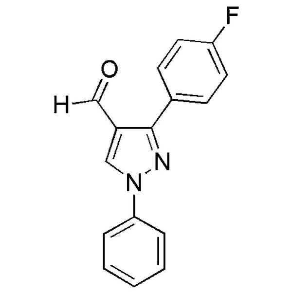 3-(4-Fluorophenyl)-1-phenylpyrazole-4-carbaldehyde|25281|36640-40-1