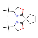 (4S,4'S)-2,2'-Cyclopentylidenebis[4-tert-butyl-4,5-dihydrooxazole]|CS-0087865|298693-03-5