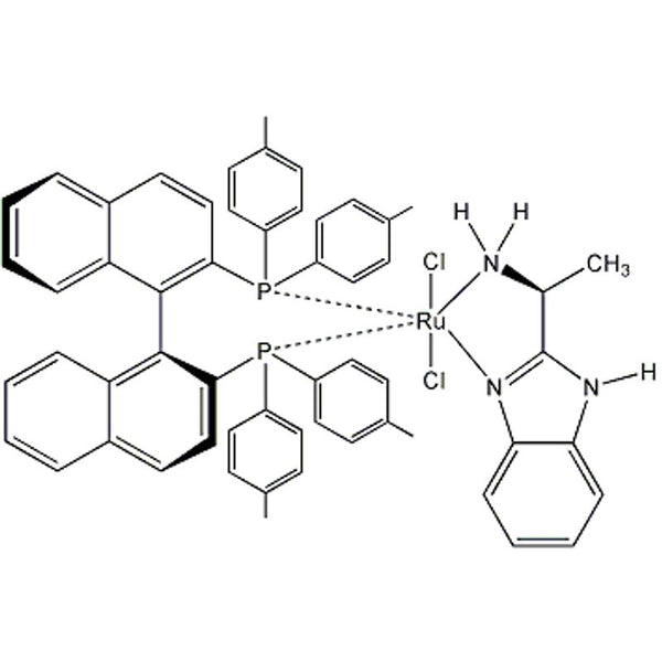 Dichloro[(S)-(-)-2,2'-bis(di-p-tolylphosphino)-1,1'-binaphthyl][(S)-(-)-2-(α;-methylmethanamine)-1H-benzimidazole]ruthenium(II), min. 97%|44-0930