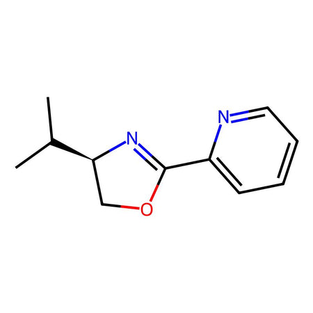 2-[(4R)-4,5-Dihydro-4-isopropyl-2-oxazolyl]pyridine, 97%, ee: 98%|9188722|132187-16-7