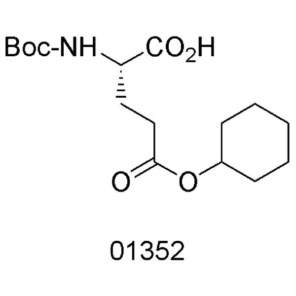 Boc-L-glutamic acid g-cyclohexyl ester|01352|73821-97-3
