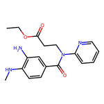 Ethyl 3-[[3-amino-4-(methylamino)benzoyl](pyridin-2-yl)amino]propionate|CS-M1650|212322-56-0