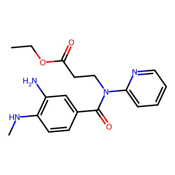 Ethyl 3-[[3-amino-4-(methylamino)benzoyl](pyridin-2-yl)amino]propionate|CS-M1650|212322-56-0