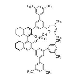 (11bR)-8,9,10,11,12,13,14,15-Octahydro-4-hydroxy-2,6-bis[3,5-bis[3,5-bis(trifluoromethyl)phenyl]phenyl]-4-oxide-dinaphtho[2,1-d:1',2'-f][1,3,2]dioxaphosphepin, 98%|15-0573