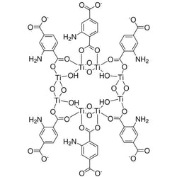 Hexakis[mu-(2-amino-1,4-benzenedicarboxylato)][tetra-mu-hydroxyocta-mu-oxooctatitanium], NH2-MIL-125(Ti), AYRSORB? T125|22-1070|1309760-94-8