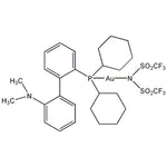[2-(Dicyclohexylphosphino)-2'-(N,N-dimethylamino))-1,1'-biphenyl][bis(trifluoromethyl) sulfonylimido]gold(I), 98%|79-0348|1188507-66-5
