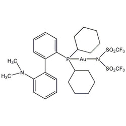 [2-(Dicyclohexylphosphino)-2'-(N,N-dimethylamino))-1,1'-biphenyl][bis(trifluoromethyl) sulfonylimido]gold(I), 98%|79-0348|1188507-66-5