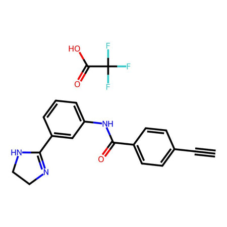 N-(3-(4,5-Dihydro-1H-imidazol-2-yl)phenyl)-4-ethynylbenzamide 2,2,2-trifluoroacetate|C3D-262231|1988669-58-4