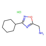(3-Cyclohexyl-1,2,4-oxadiazol-5-yl)methanamine hydrochloride|CS-0648885|1185302-74-2