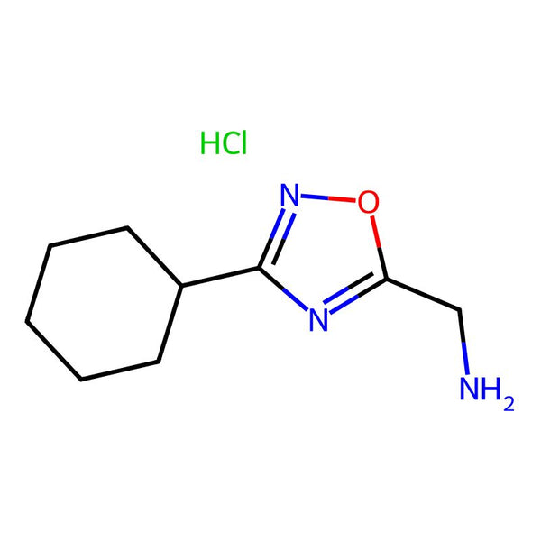 (3-Cyclohexyl-1,2,4-oxadiazol-5-yl)methanamine hydrochloride|CS-0648885|1185302-74-2