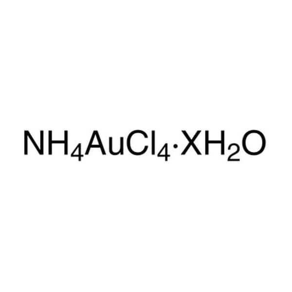 Ammonium tetrachloroaurate(III) hydrate (99.9985%-Au) PURATREM|02-1000|13874-04-9