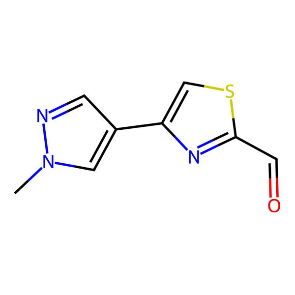 4-(1-Methyl-1h-pyrazol-4-yl)-1,3-thiazole-2-carbaldehyde|CS-0236786|1339381-50-8
