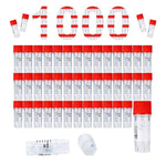cryoking 0.5ml vial, red caps,pp,autoclavable; gamma radiation steriled, dnase & rnase free, endotoxin free, foreign dna free, side barcoded , working temperature from -196°c to 121°c;  no o-ring, 25|88-6051