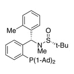 [S(R)]-N-[(S)-[2-(Diadamantanphosphino)phenyl](2-methylphenyl)methyl]-N,2-dimethyl-2-propanesulfinamide, 95%|15-0026