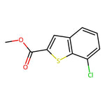 Methyl 7-chlorobenzo[b]thiophene-2-carboxylate|CS-M1617|550998-56-6