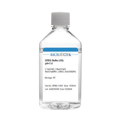 DPBS buffer（ without Ca2+&Mg2+）（1×）,pH7.4,Sterile,Low Endotoxin, No phenol red,1000mL/ Bottle, 6 Bottles/Case|DPBS-1000
