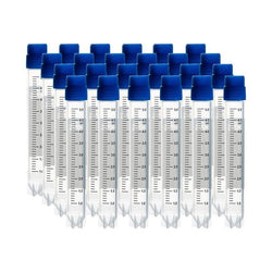 cryoking 5.0ml clear polypropylene sterile cryovials with external thread and blue caps assembled.  cryovials come with side barcode and marked graduations. 25 cryovials/bag, 20 bags/pack, 2 packs/cas|88-6503S