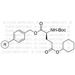 Boc-L-glutamic acid g-cyclohexyl ester Merrifield resin (0.3 - 0.8 meq/g, 100 - 200 mesh)|02759